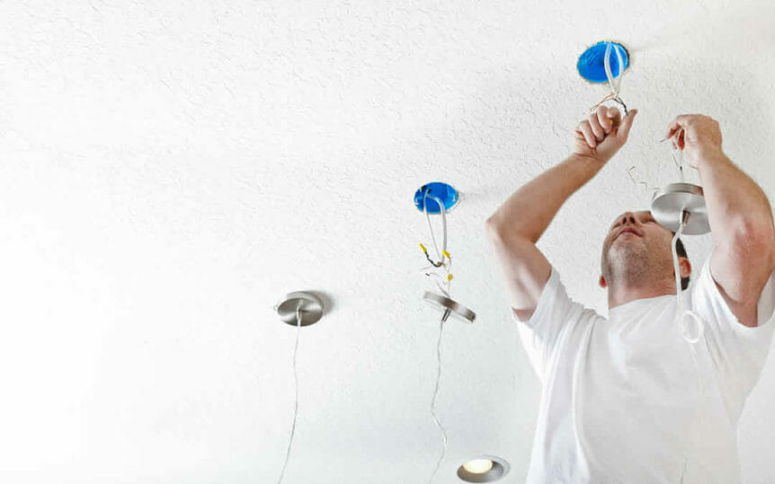 Installing a light deals