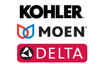 Moen, Kholer, Delta supply faucets for John Moore