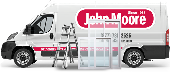 John Moore Construction Van