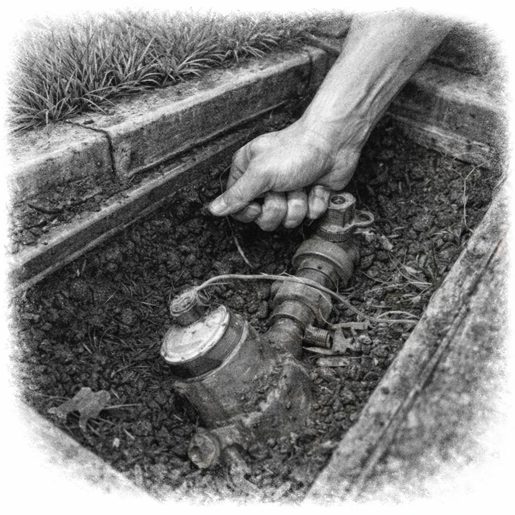 Emergency-plumbing-procedure-turn-off-main-water-supply