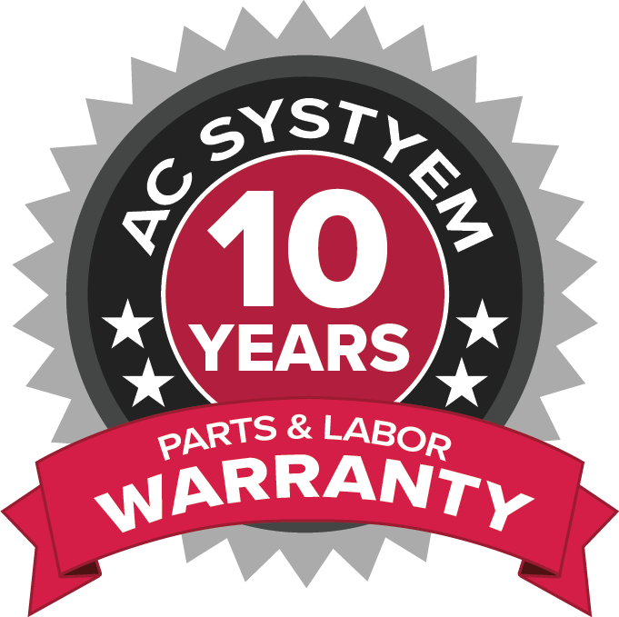 10 Year Warranty