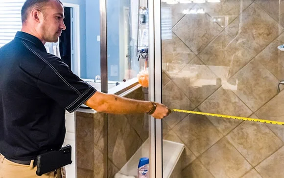 See How a Grout Cleaning Saved This Ceramic Tile Shower in Houston TX from  Severe Water Damage