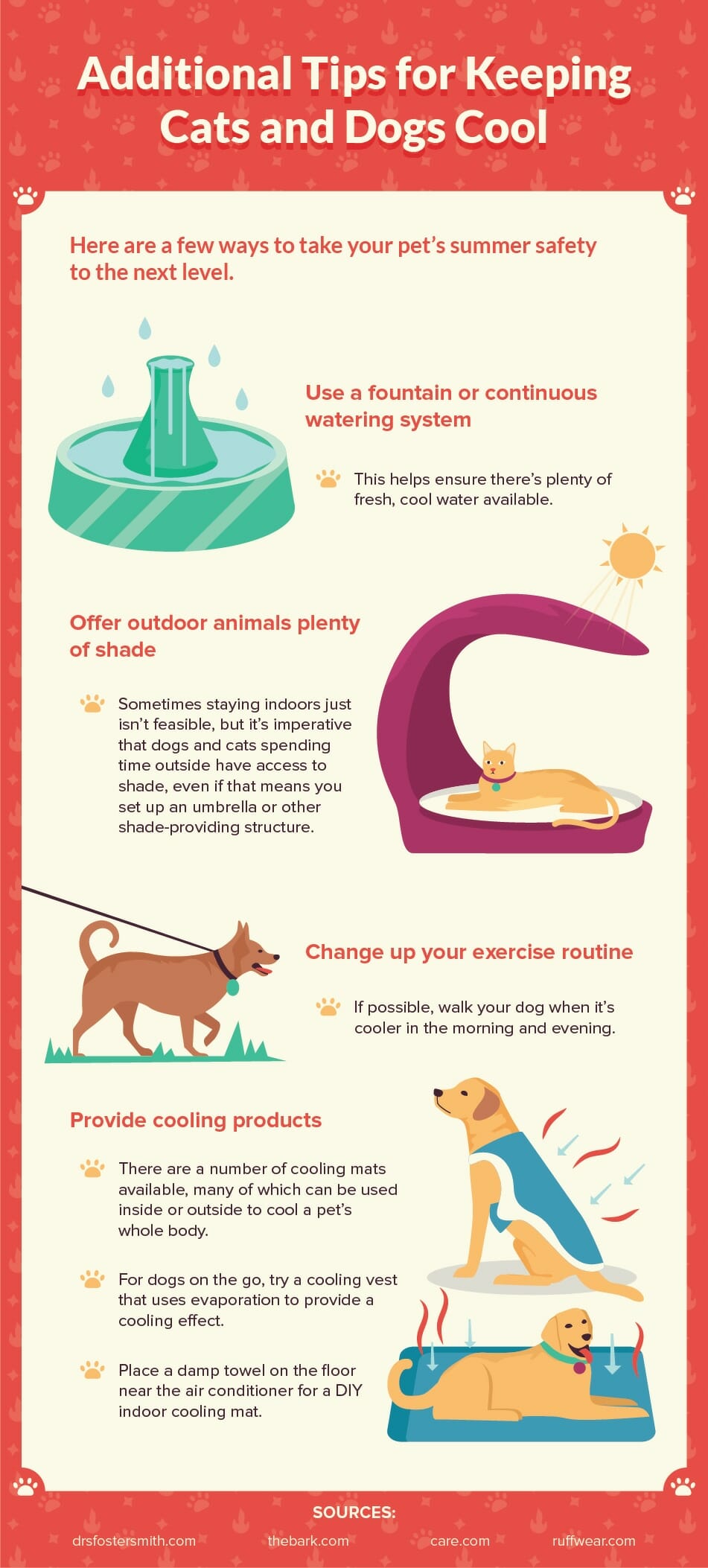 More Tips for Keeping Pets Cool During the Summer