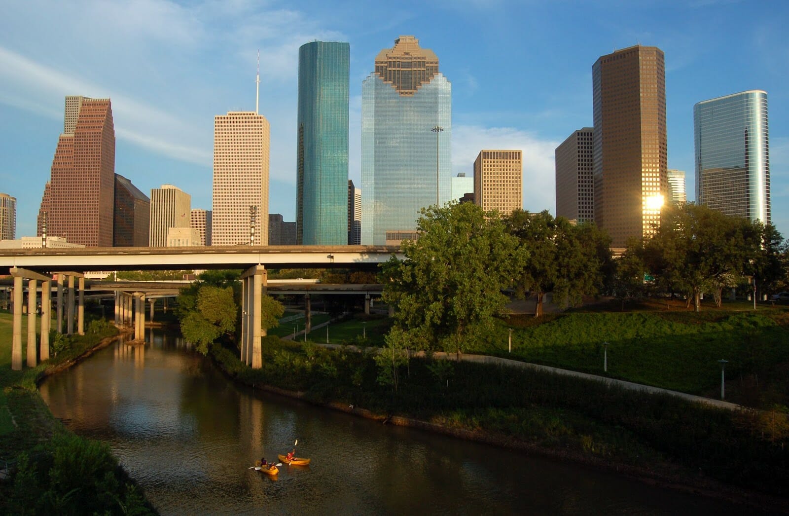 Houston city view